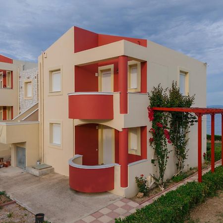 Marine Apartments Venetiko Paralia Agias Foteinis Luaran gambar