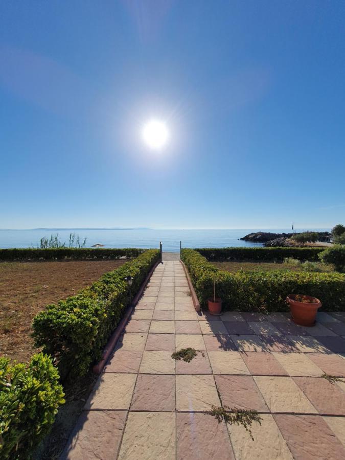 Marine Apartments Venetiko Paralia Agias Foteinis Luaran gambar